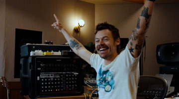 Harry Styles em estúdio
