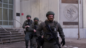US Department of Justice federal officers stand guard outside the Metropolitan Detention Center, where ousted Venezuelan President Nicolas Maduro is being held, in the Brooklyn borough of New York City, on January 4, 2026. Venezuela's deposed president Nicolas Maduro is scheduled to appear before a federal judge in New York at noon on January 5, to be formally notified about the charges against him, the court said. Maduro and his wife, Cilia Flores, were seized by US forces during a pre-dawn raid on January 3 in Caracas and brought to New York to face charges of "narcoterrorism" tied to alleged trafficking of tons of cocaine into the United States.