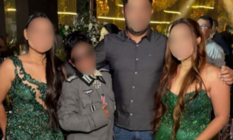 ​Adolescente usa traje nazista em formatura no RN e faz saudação associada ao regime de Hitler