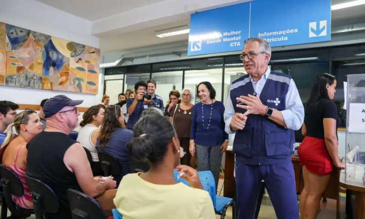 O ministro da Saúde, Alexandre Padilha