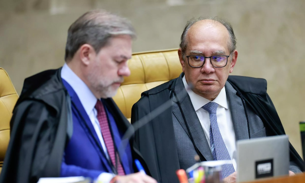 Dias Toffoli e Gilmar Mendes (Foto: Andressa Anholete/SCO/STF)