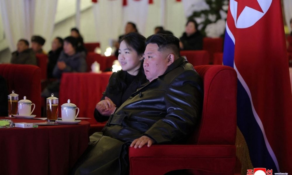 Kim Jong Un e filha
