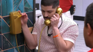 BBB26: Marcelo atende Big Fone e ajudará a formar o paredão