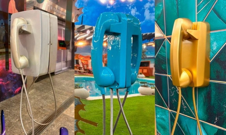 Os três Big Fones da casa do BBB 26