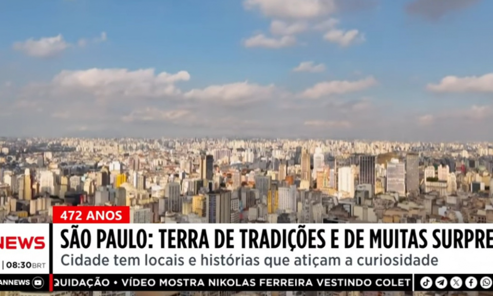 472 anos de São Paulo: capital cultiva tradições e traz muitas surpresas para moradores e turistas