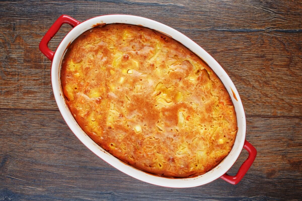 Torta de palmito de liquidificador 