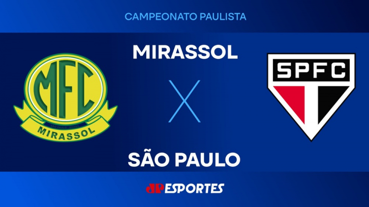 Mirassol x São Paulo: confira a transmissão da Jovem Pan ao vivo