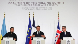 zelenksy, macron e Starmer