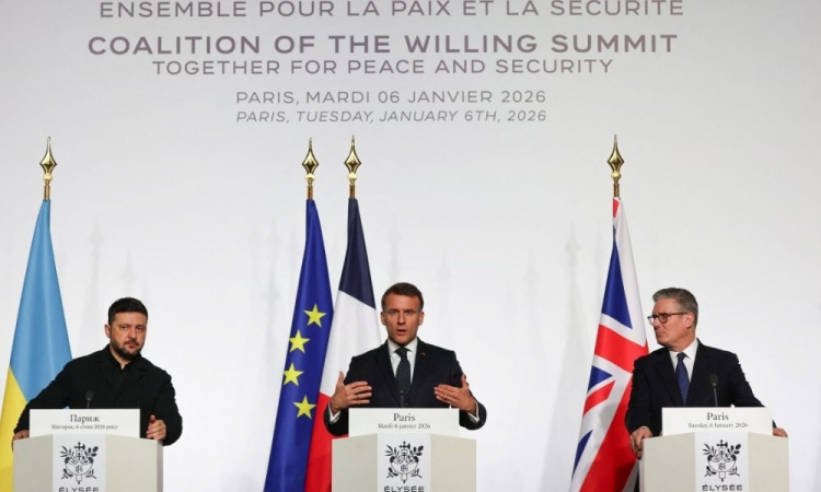 zelenksy, macron e Starmer