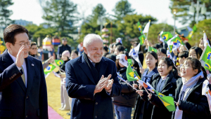 23.02.2026 - Presidente da República, Luiz Inácio Lula da Silva, durante reunião privada com o Presidente da República da Coreia