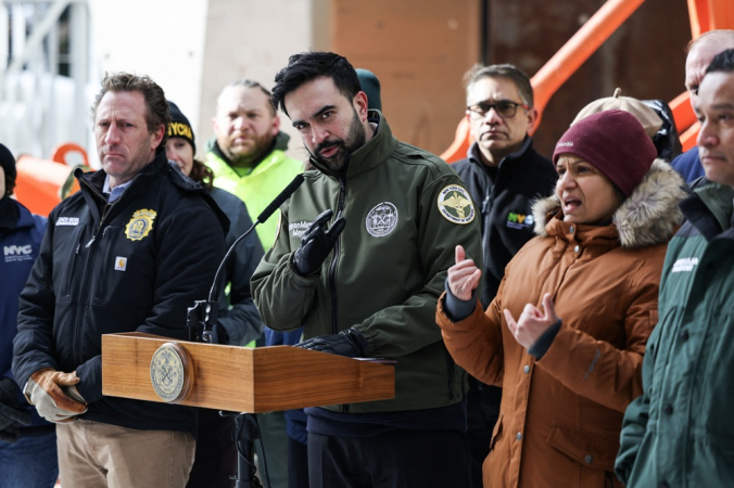 Mamdani fala sobre o frio em Nova York