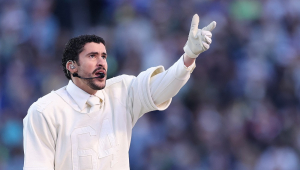 Bad Bunny em show do intervalo do Super Bowl