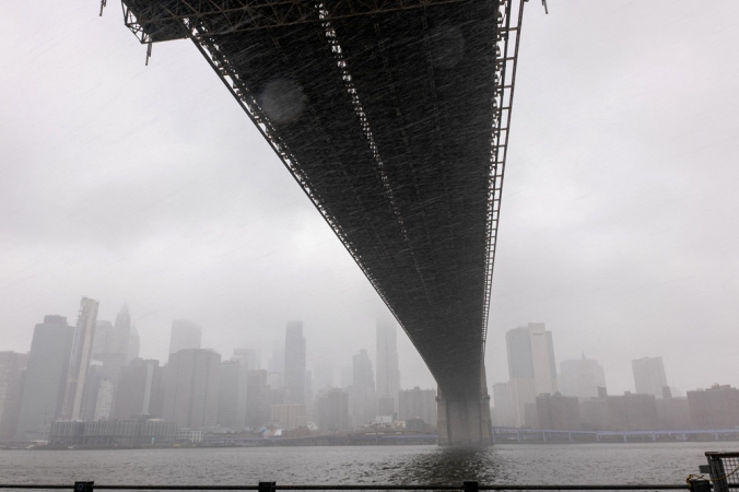 Temprestade de neve em Nova York