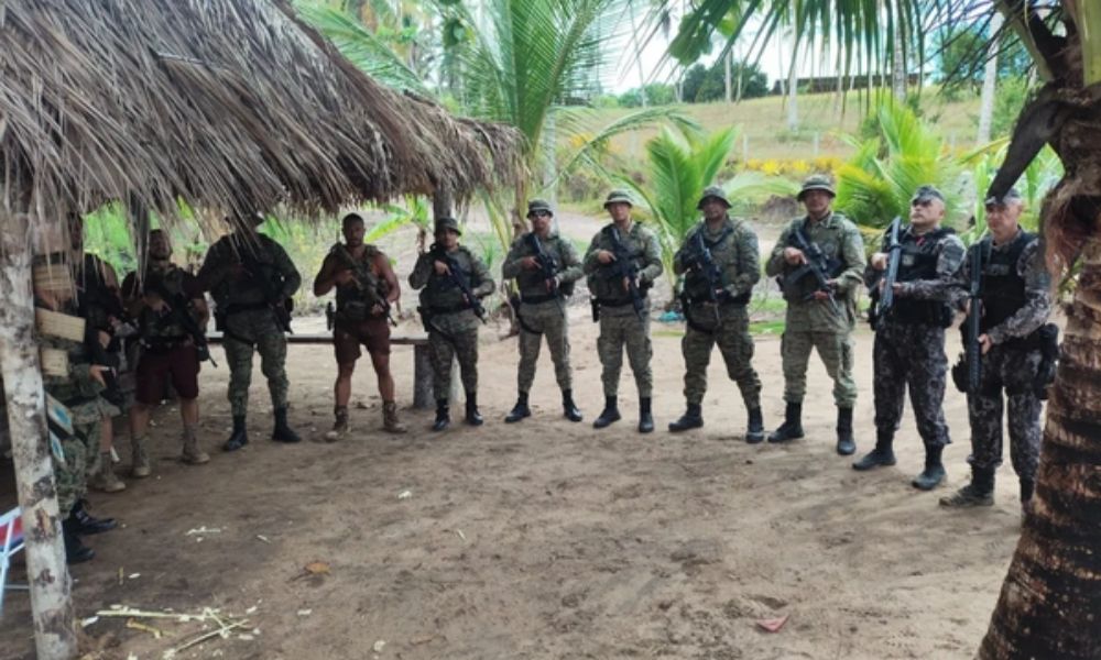 área de conflito na bahia