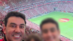 Thales com os filhos