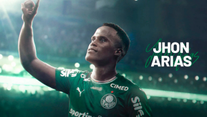 Palmeiras anuncia contratação de Jhon Arias até 2029