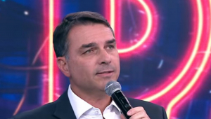 Flávio Bolsonaro no programa Pânico