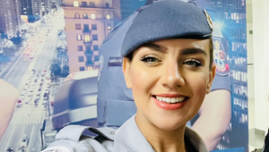 Gisele Alves Santana, de 32 anos, esposa de um tenente-coronel da PM, encontrada morta