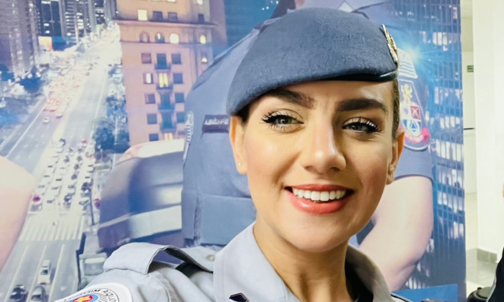 Gisele Alves Santana, de 32 anos, esposa de um tenente-coronel da PM, encontrada morta