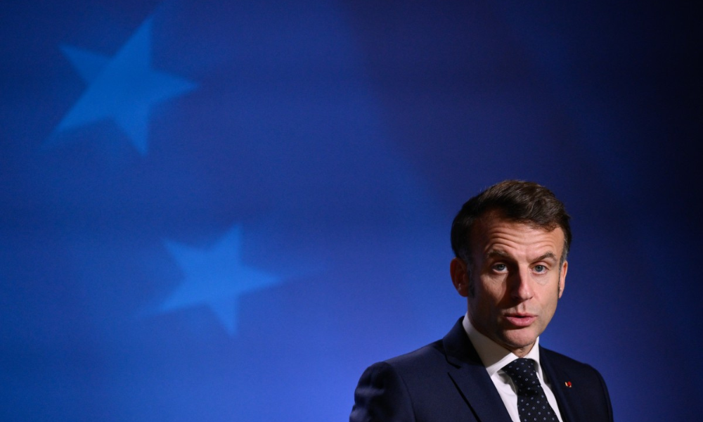 Presidente da França Emmanuel Macron