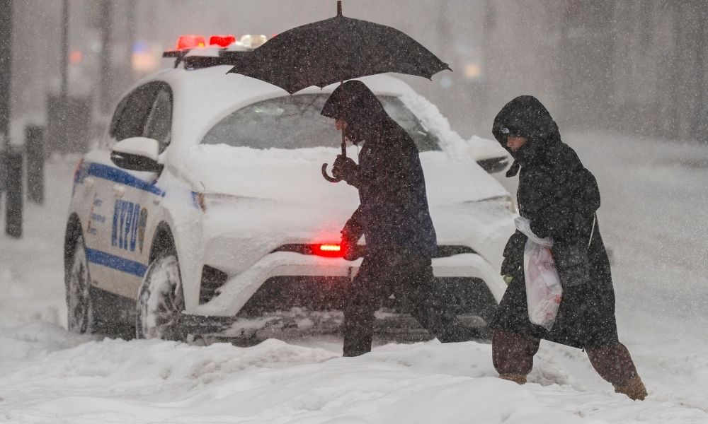 frio nos estados unidos