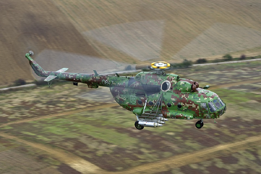 Foto ilustrativa do helicóptero Mi-17