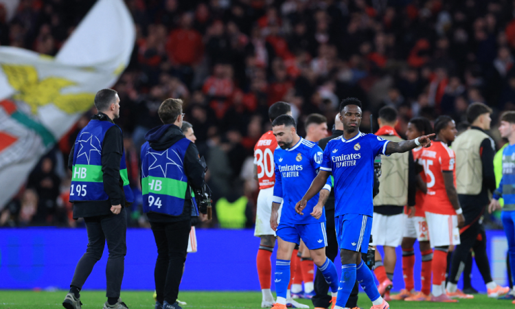 Prestianni e Benfica negam acusação de racismo contra Vini Jr. na Champions