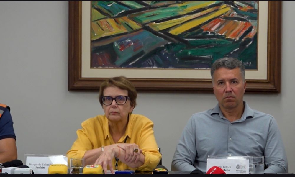 Margarida Salomão e Marcelo Detoni