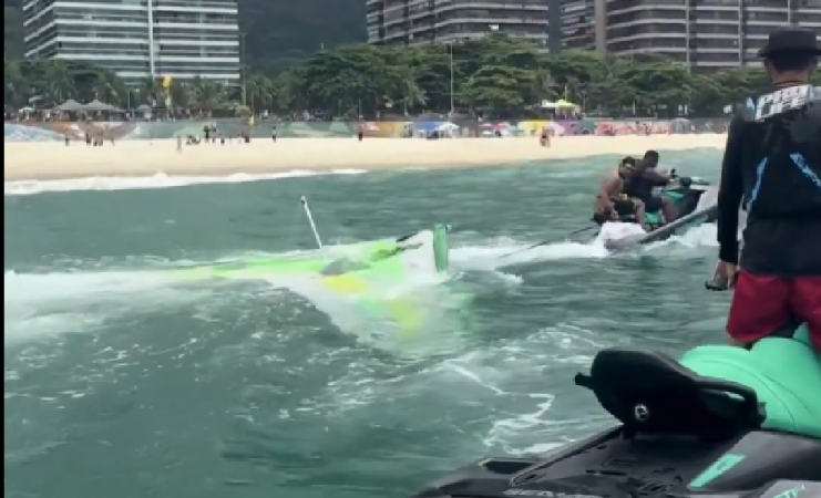 Acidente asa-delta dois mortos