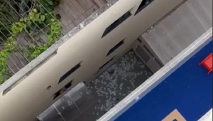 Dinheiro jogado pela janela