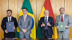 Lula e presidente da Bolívia