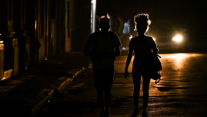Apagão nas ruas de Havana