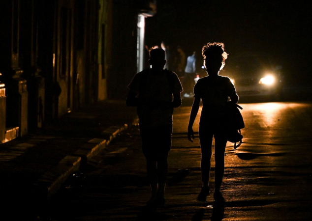 Apagão nas ruas de Havana