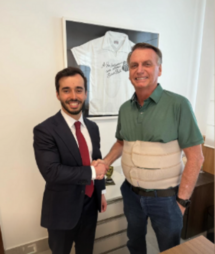 Ricardo Pitta e Bolsonaro