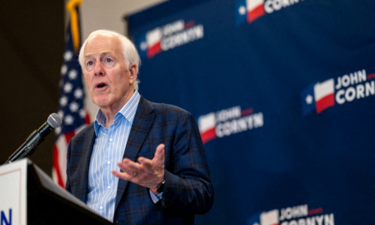 Senador John Cornyn (republicano do Texas) vai para o segundo turno entre Cornyn e o procurador-geral do Texas, Ken Paxton