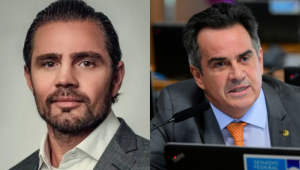 Dono do Banco Master, Daniel Vorcaro, e senador Ciro Nogueira (PP-PI)