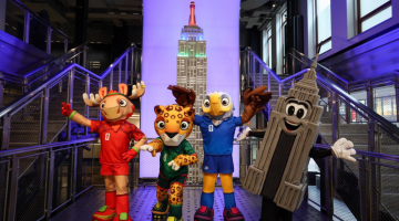 Mascotes da Copa do Mundo da FIFA, Maple, Zayu e Clutch