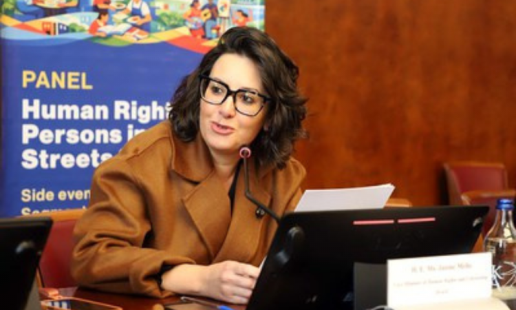 Janine Mello, nova ministra dos Direitos Humanos e Cidadania