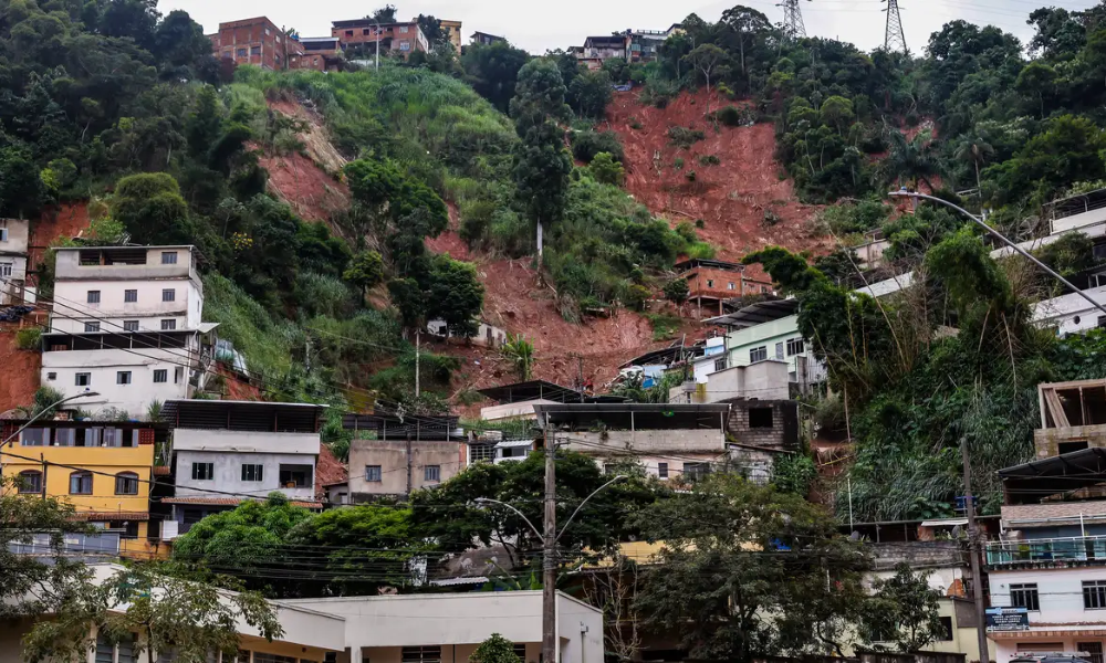 01/03/2026 - Juiz de Fora(MG) - Bairro Três Moinhos, um dos mais afetados pelas fortes chuvas com deslizamentos, desmoronamentos e desalojados. Foto: Tânia Rego/Agência Brasil