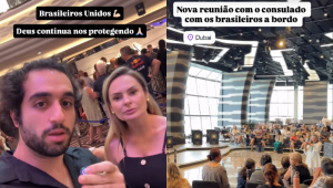 Brasileiros ficam retidos em cruzeiro em Dubai após escalada da guerra no Oriente Médio