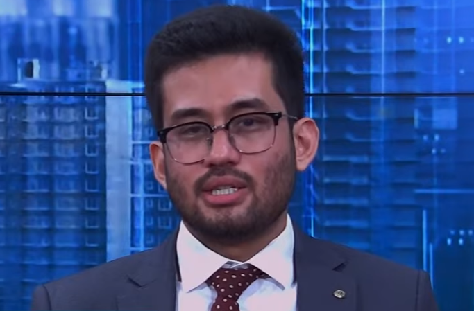 Kim Kataguiri em entrevista ao Direto em Ponto, da Jovem Pan News