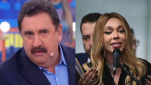 Ratinho e Erika Hilton