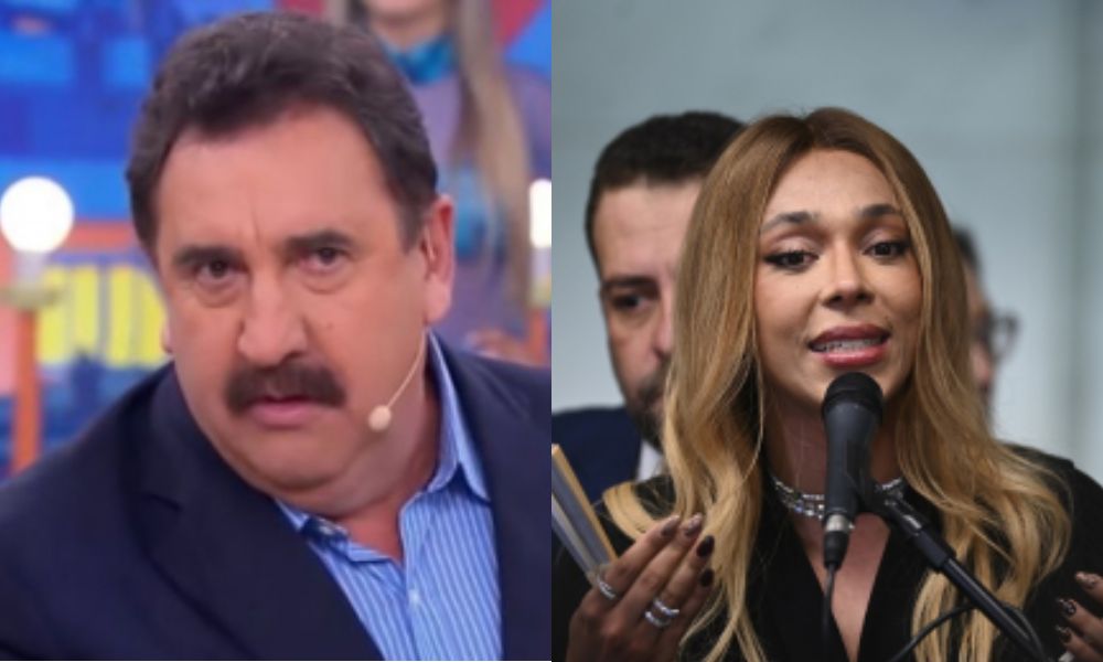 Ratinho e Erika Hilton