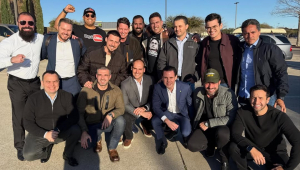 Eduardo Bolsonaro com aliados nos EUA