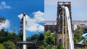 Kilimanjaro no Rio ou Insano no Ceará: Qual é o toboágua mais alto do mundo?