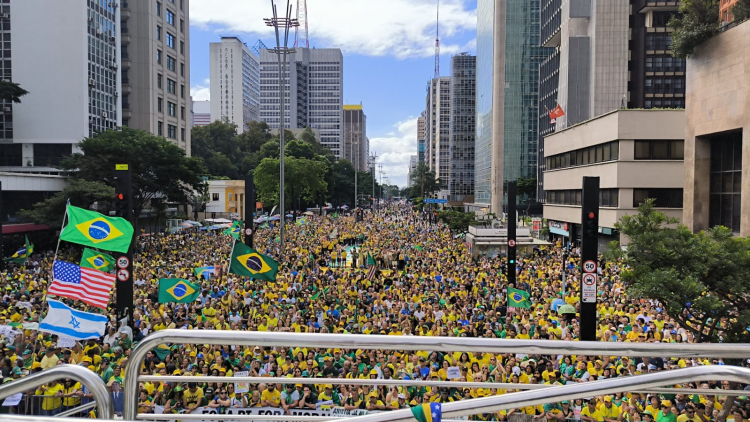 Ato na Avenida Paulista