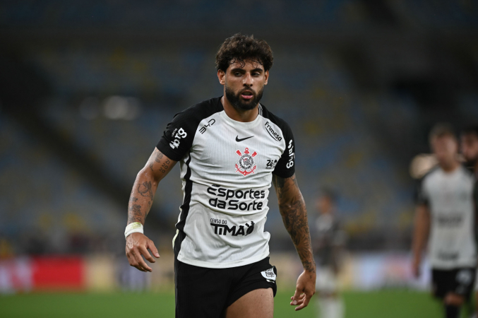 Yuri Alberto, do Corinthians, durante partida contra o Fluminense pela nona rodada do Brasileirão 2026