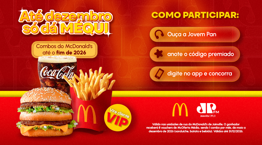 Já pensou em virar cliente VIP do McDonald’s e garantir combos TODO MÊS até o fim de 2026?