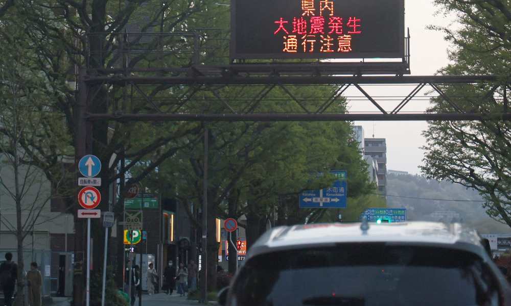 Após forte tremor, Japão alerta para possível terremoto de magnitude 8 ou superior