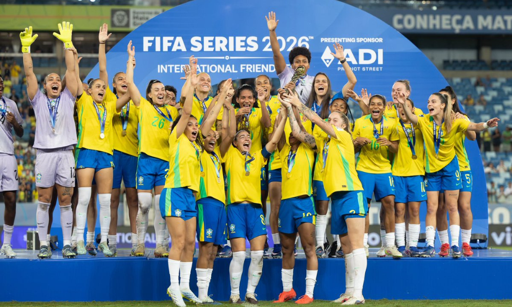 Brasil vence Canadá por 1 a 0 e conquista Fifa Series